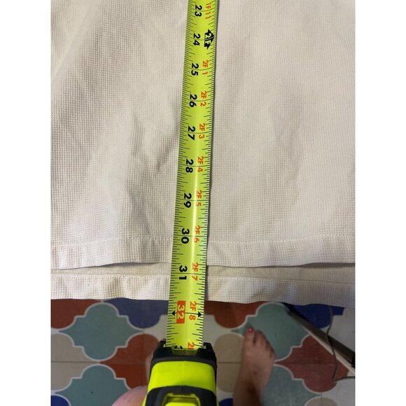 Silk Icon Mens Cream Button Down Short Sleeved Silk Shirt Sz 2XL - Picture 9 of 9